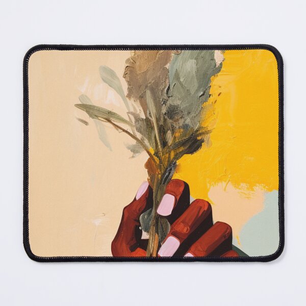 Item preview, Hand Holding a Brush of Sage Cleansing designed and sold by Lovegrass Prints.
