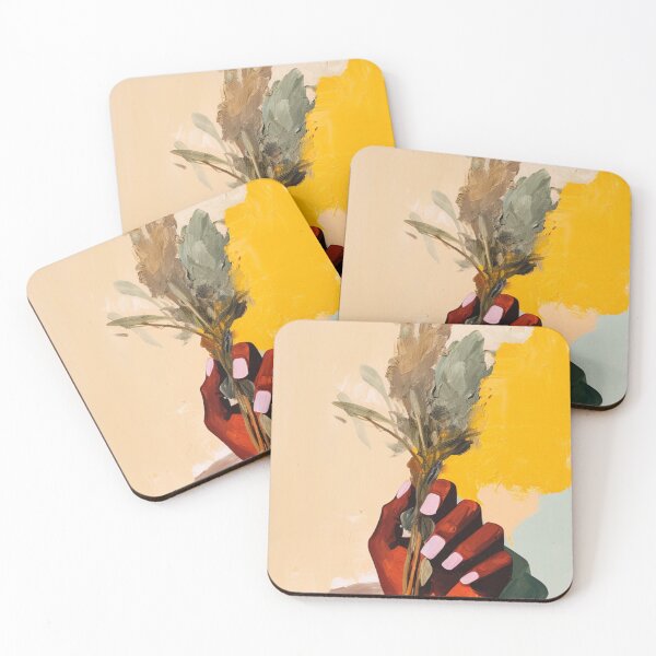 Item preview, Hand Holding a Brush of Sage Cleansing designed and sold by Lovegrass Prints.