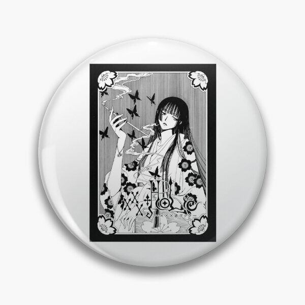 Item preview, Yuuko Ichihara smoking black butterflies manga designed and sold by EarlineSchulz.