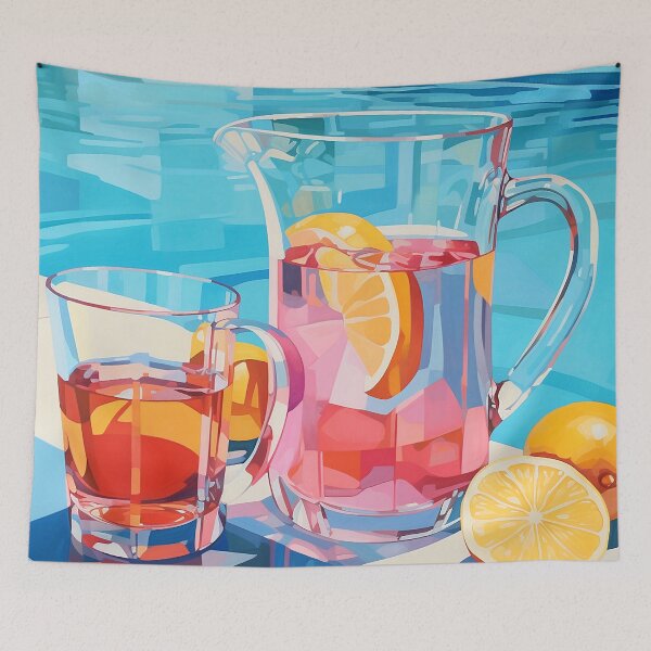 Item preview, Pitcher of Sangria by the Pool designed and sold by Lovegrass Prints.