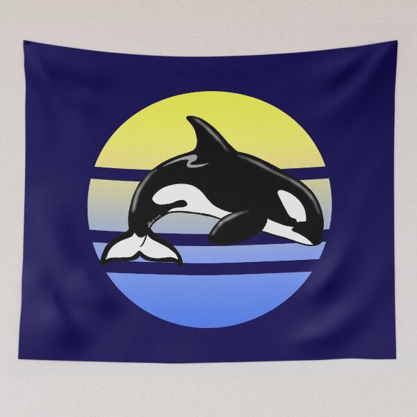 Artikelvorschau, Orca-Sonnenuntergang entworfen und verkauft von sharkbait83.