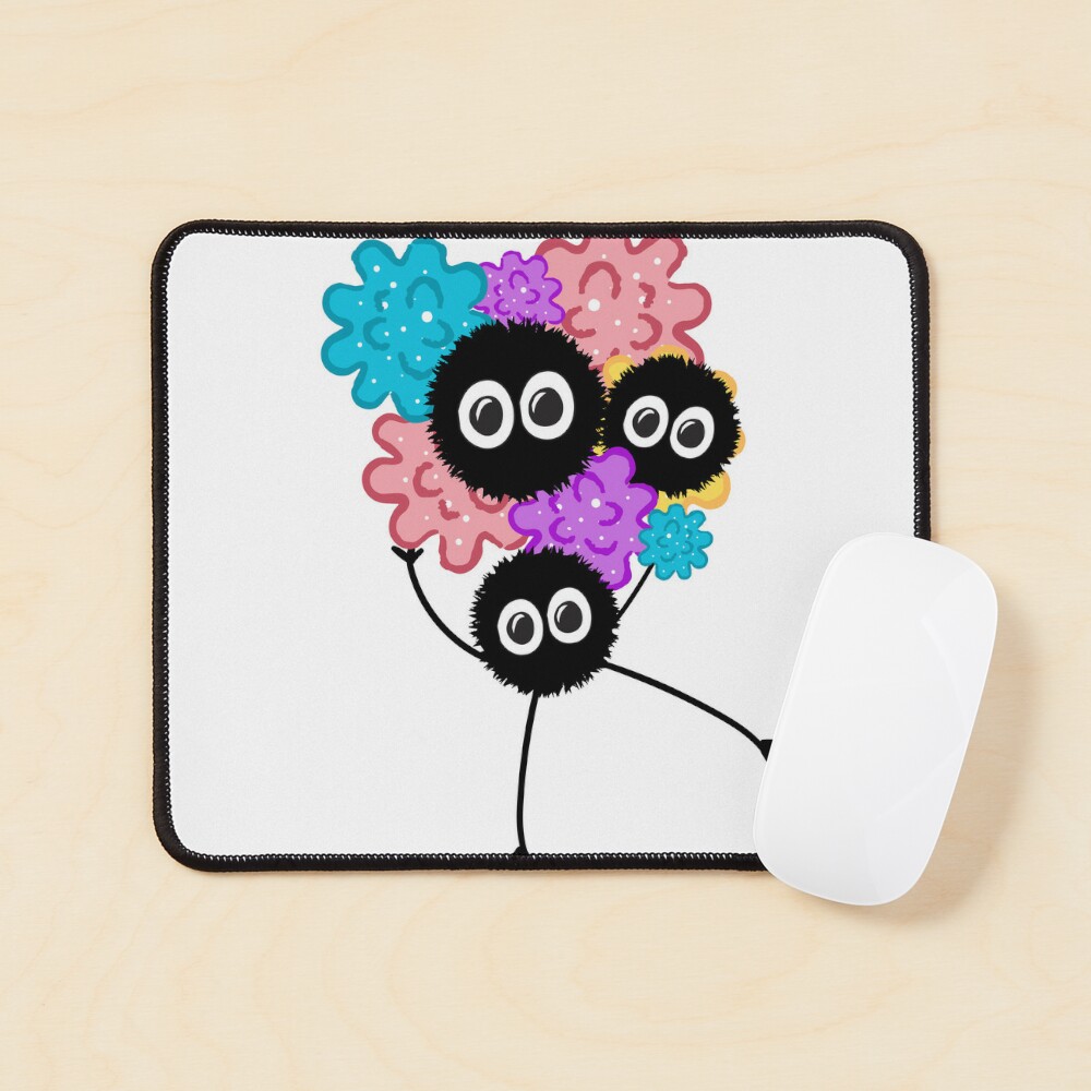 Soot sprites hangin on Magnet for Sale by bathroomhaunt