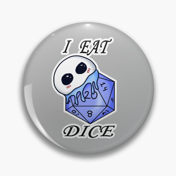 Item preview, I eat dice designed and sold by lucyaldraart.