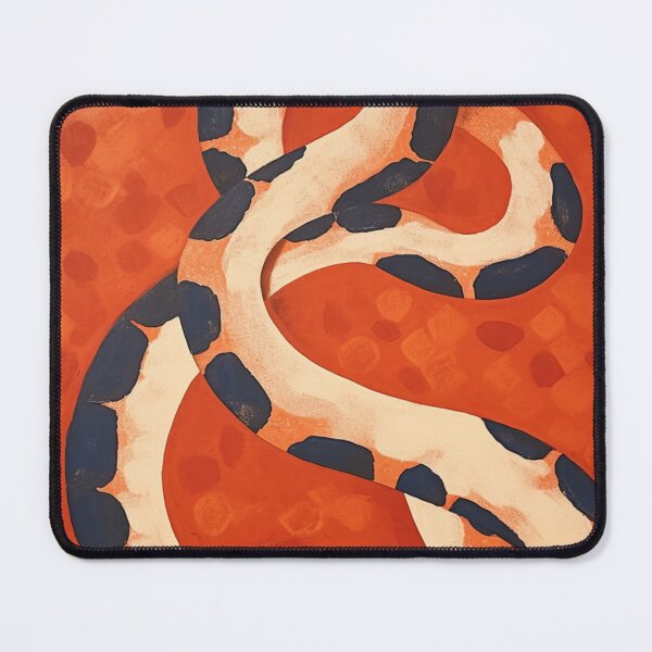 Item preview, Snake Coiling: Wild Reptile Abstract Maximalist designed and sold by Lovegrass Prints.