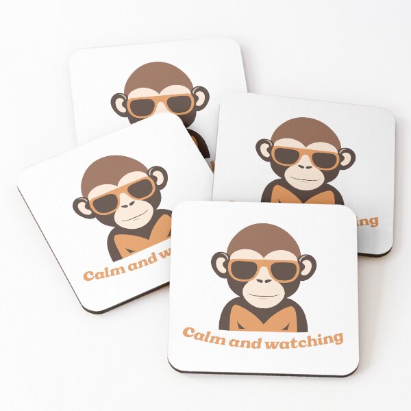 Item preview, Cool Monkey with Sunglasses designed and sold by ARVM.