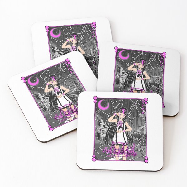 Item preview, Acidgvrl Pink Spiders designed and sold by AngelenaDevries.