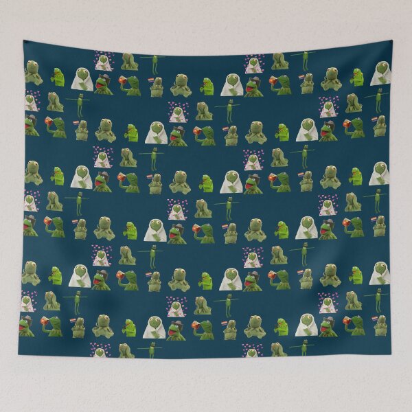 Item preview, kermit meme set designed and sold by BrigitteBrio.