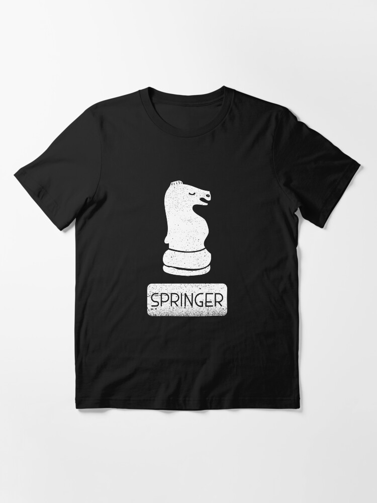 Alternate view of Schachfigur Springer - Schach Club Geschenk Essential T-Shirt