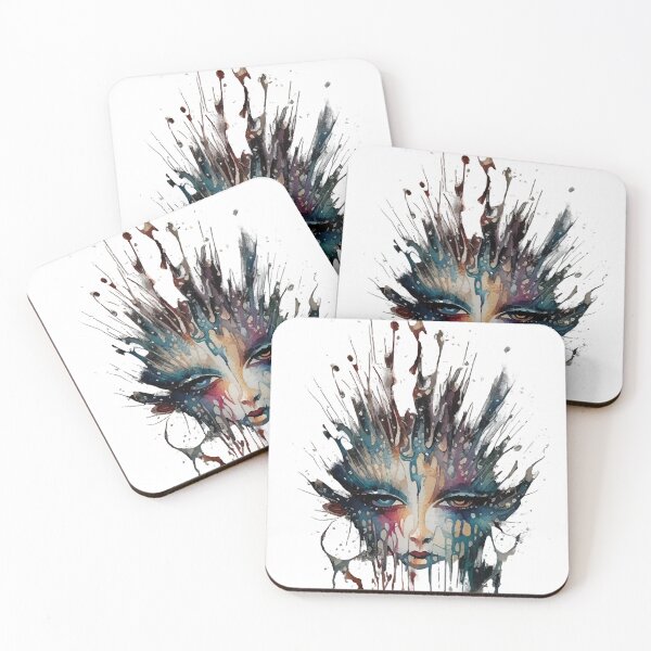 Item preview, multicoloured woman like water designed and sold by josephramom.