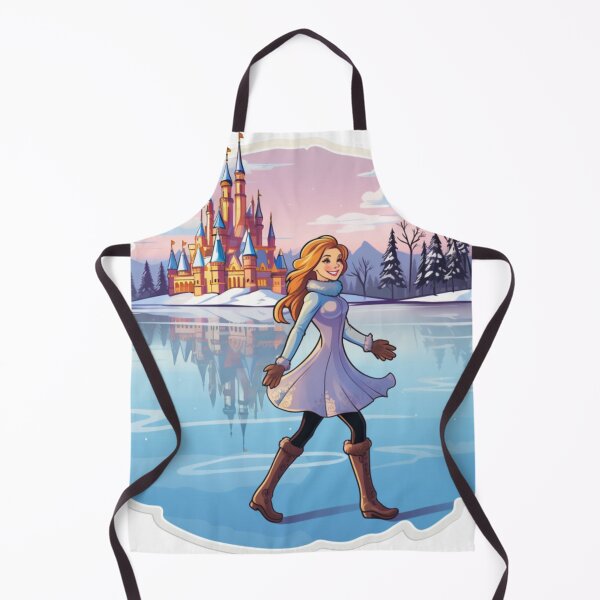 Item preview, Princess enjoying fresh air outside her castle (white background) designed and sold by Tabuku.