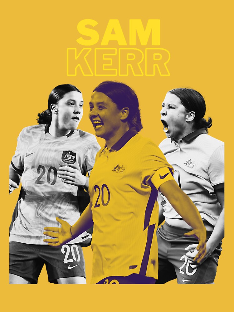 eeldesignsart Sam Kerr Jersey / Nwsl Shirt / Sam Kerr Chelsea FC / Australian Football / Australian Matildas