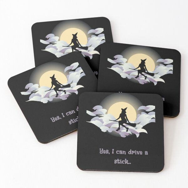 Item preview, Yes, I can drive a stick - witch design  designed and sold by ndubrey.