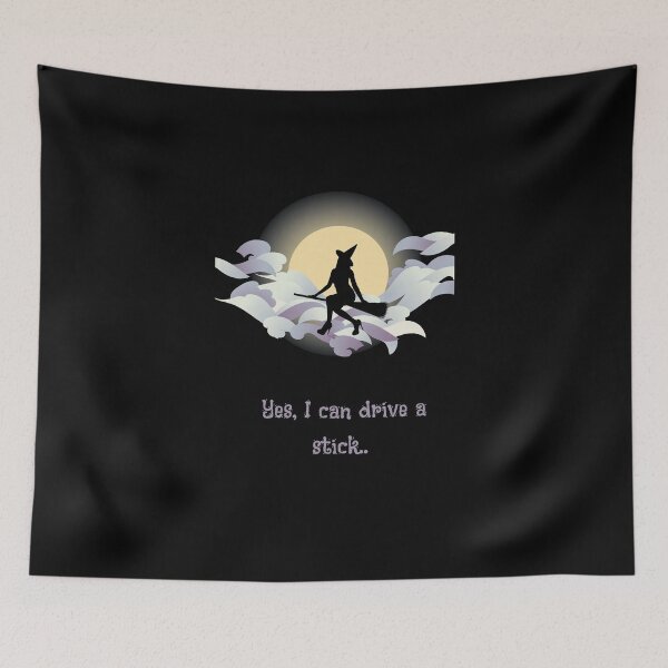 Item preview, Yes, I can drive a stick - witch design  designed and sold by ndubrey.