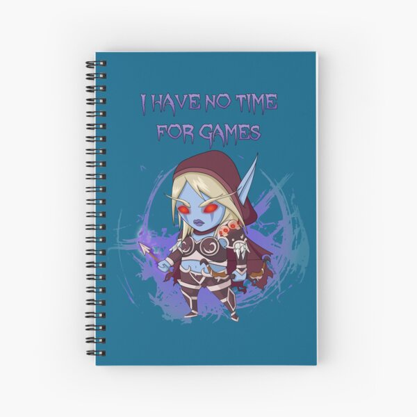Vista previa del artículo con la obra «Sylvanas - No hay tiempo para juegos», diseñado y vendido por VonnieBergstrom.