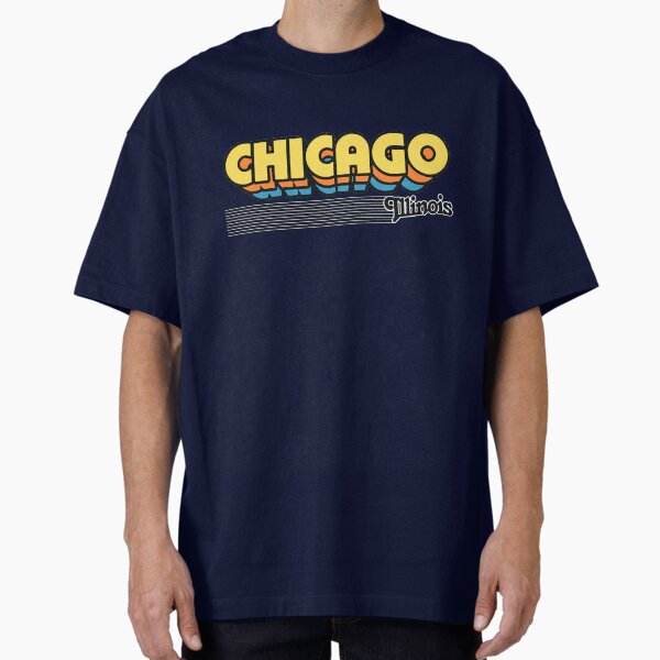 Item preview, Chicago, Illinois | Retro Stripes designed and sold by retroready.