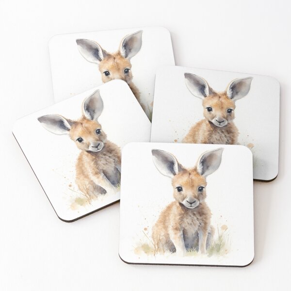 Item preview, Kangaroo Lover - Cute Kangaroo designed and sold by baby-animal-art.