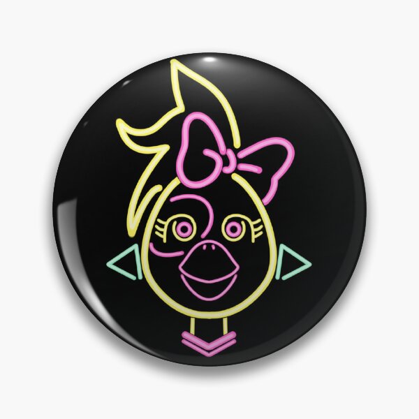 Item preview, Chica Chicken LED face sign designed and sold by clownishcat.