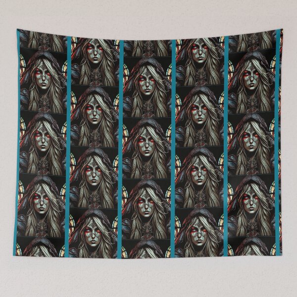 Item preview, Warcraft Sylvanas Windrunner Stained Glass designed and sold by VonnieBergstrom.
