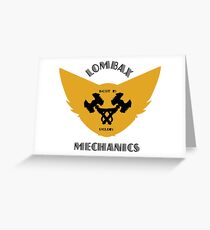 Ratchet & Clank lombax mechanics Greeting Card