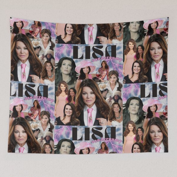 Item preview, Lisa Vanderpump Cool Retro Acid Wash Art designed and sold by isabellatried.