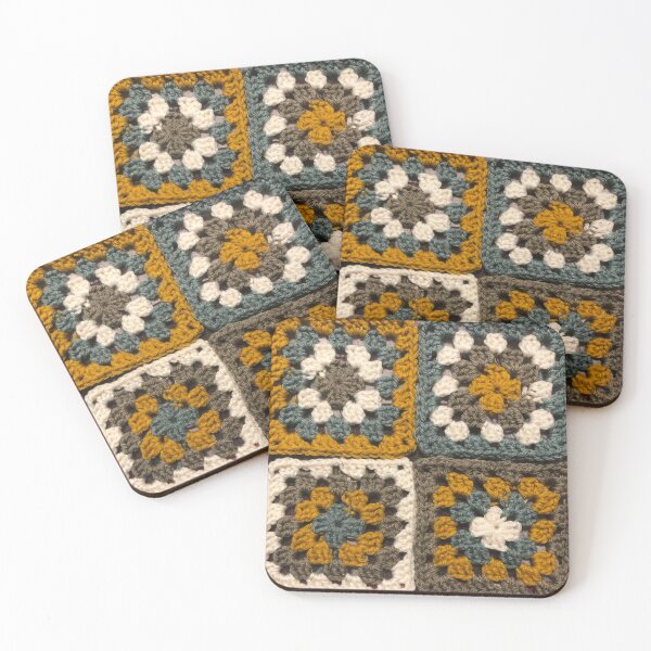 Item preview, Misty mix granny squares designed and sold by Phoebew03.