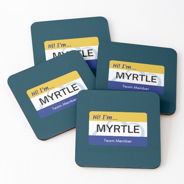 Item preview, Myrtle Superstore Name Tag designed and sold by eldridgejoselyn.
