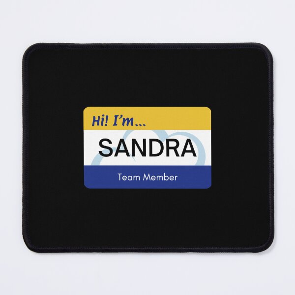 Item preview, Sandra Superstore Name Tag designed and sold by eldridgejoselyn.