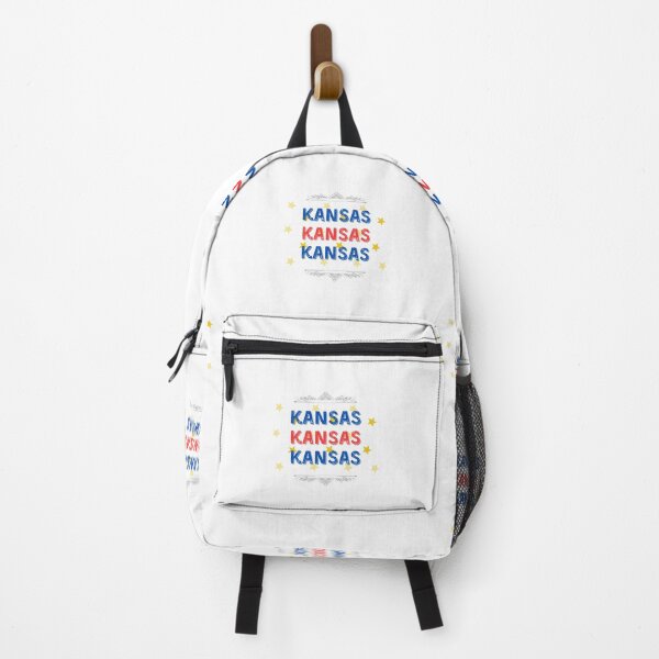 Item preview, Kansas in the patriotic colors designed and sold by studio468.