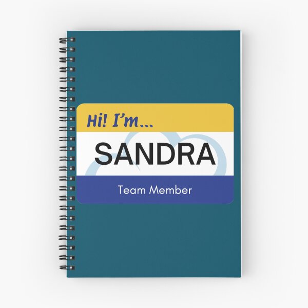 Item preview, Sandra Superstore Name Tag designed and sold by eldridgejoselyn.