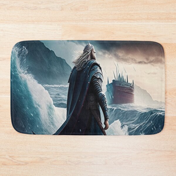 Item preview, Viking with sea strom artwork designed and sold by Paladiin.