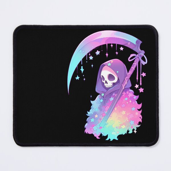 Item preview, Dreamy and Spooky Grim Reaper, Halloween, Rainbow, Pastel designed and sold by Tabble-Dabble.