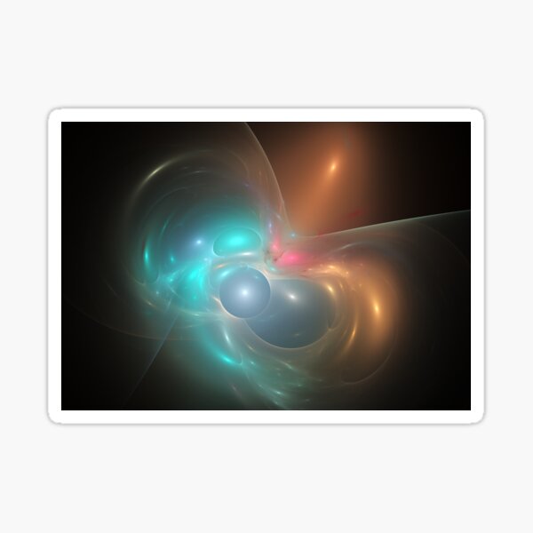 Gravitational lensing Sticker