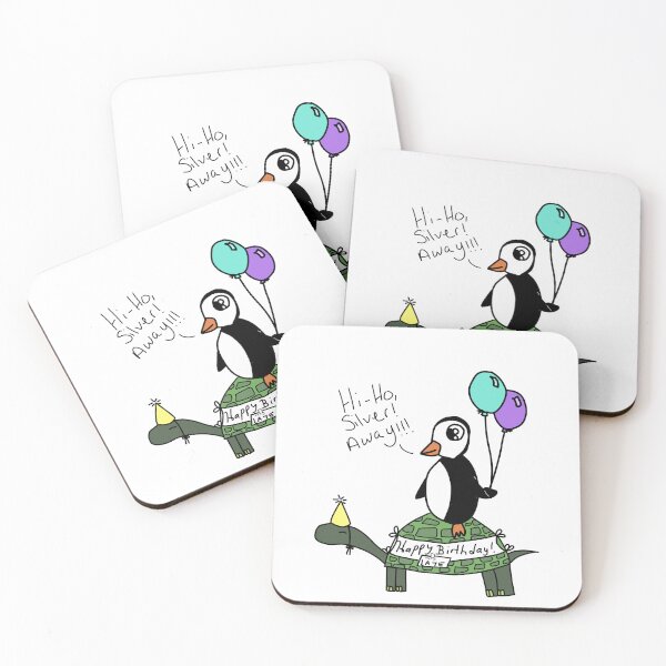 Item preview, Penguin Belated Birthday designed and sold by DoubleZZ.