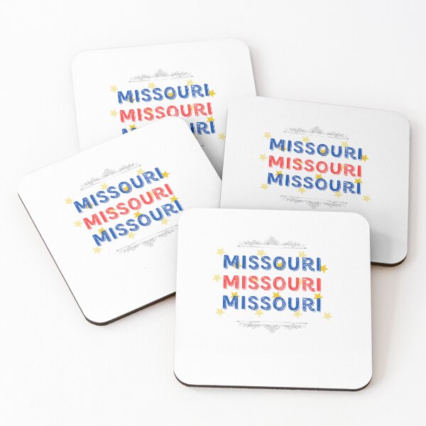Item preview, Missouri in the patriotic colors designed and sold by studio468.