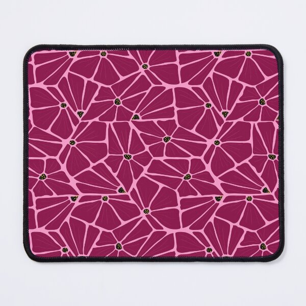 Item preview, Abstract Modern Floral Pattern - Violet Flowers Mosaic designed and sold by anisgott.