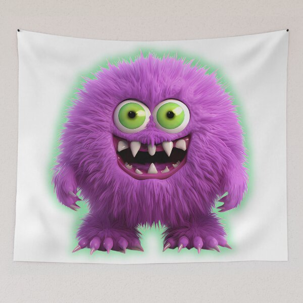 Item preview, Beautiful Monster Purple designed and sold by ArtisticLaby.