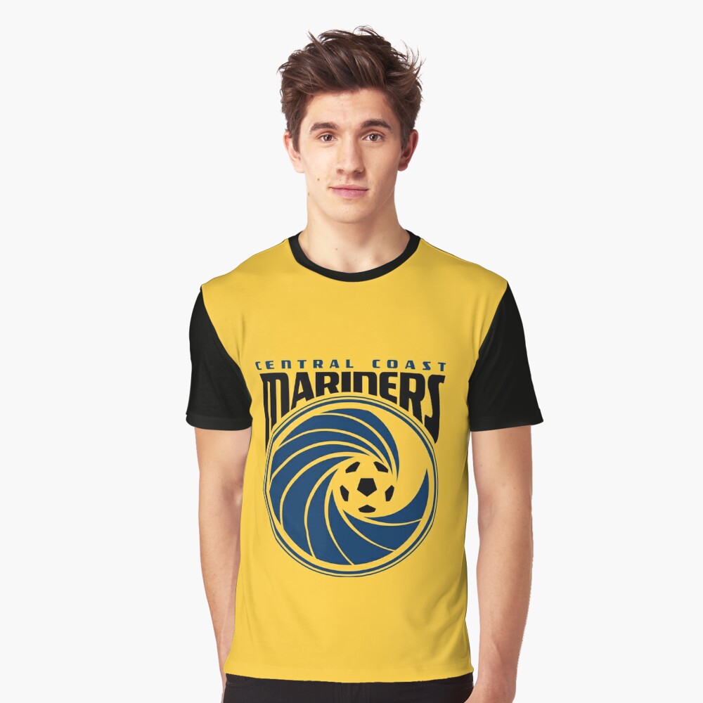 Central Coast Mariners T-Shirts T-Shirt tees Short t-shirt hippie clothes  plain t shirts men