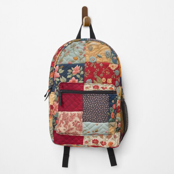 Item preview, Memories Woven: A Nostalgic Patchwork of Floral Elegance and Cozy Charm designed and sold by CreativoDesign.