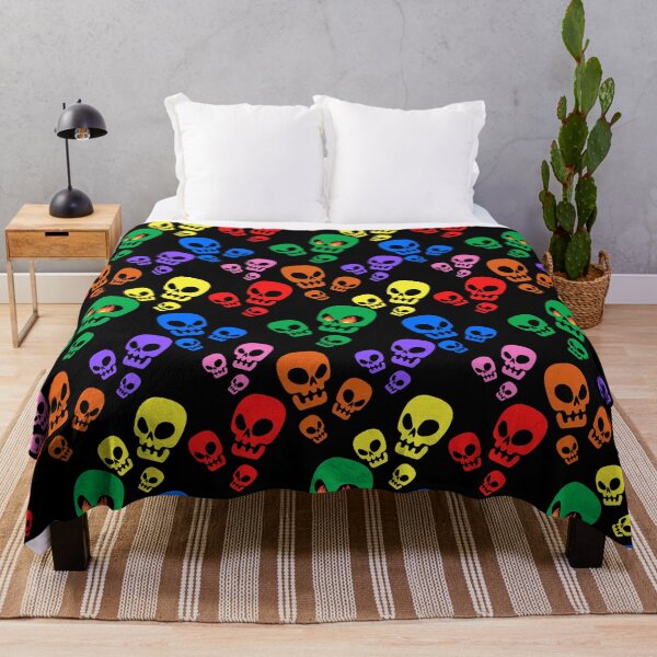 Item preview, Rainbow Skulls designed and sold by MagicByCourt.