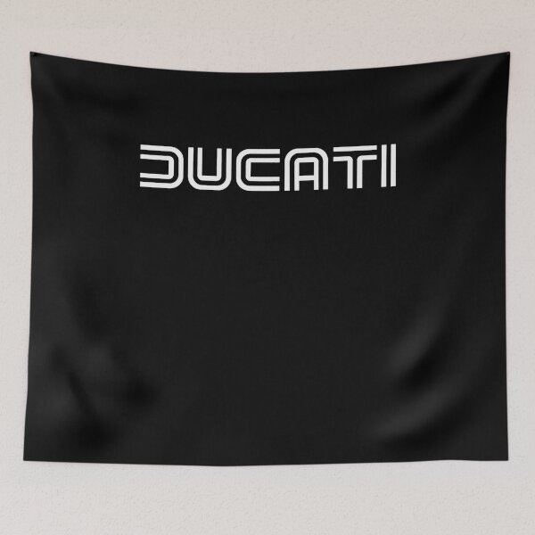 Item preview, 70's Retro Ducati Shirt, Sticker, Hoodie, Mask Classic designed and sold by Mohammedddd.