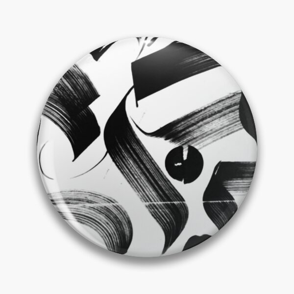 Item preview, Abstract BW Brush Arabic Calligraphy designed and sold by moslem-pride.