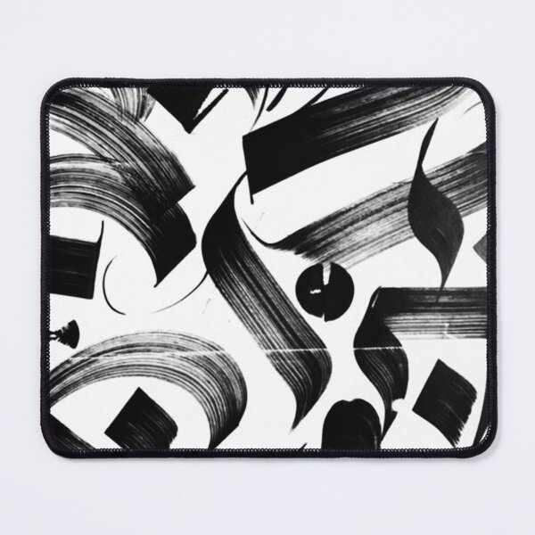Item preview, Abstract BW Brush Arabic Calligraphy designed and sold by moslem-pride.