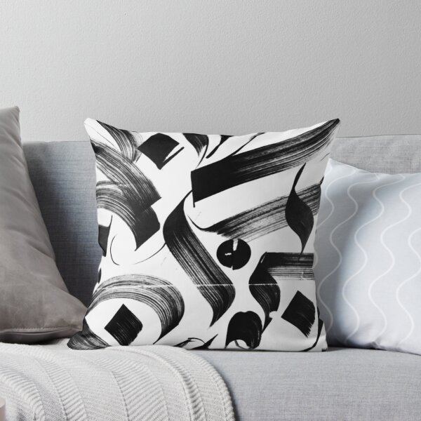 Item preview, Abstract BW Brush Arabic Calligraphy designed and sold by moslem-pride.