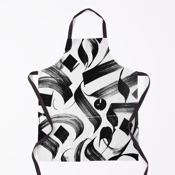 Item preview, Abstract BW Brush Arabic Calligraphy designed and sold by moslem-pride.