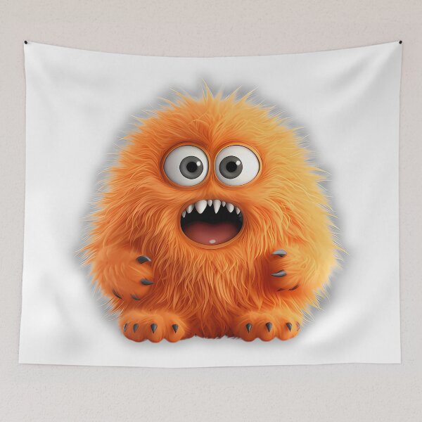 Item preview, Beautiful Monster Orange designed and sold by ArtisticLaby.