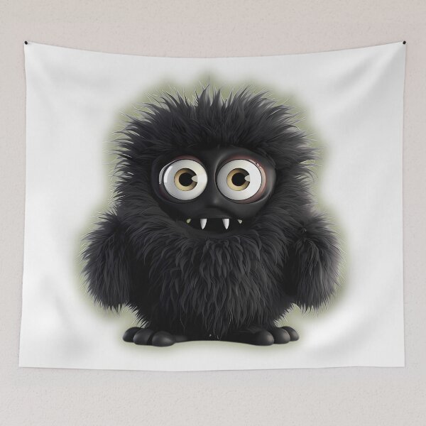 Item preview, Beautiful Monster Black designed and sold by ArtisticLaby.