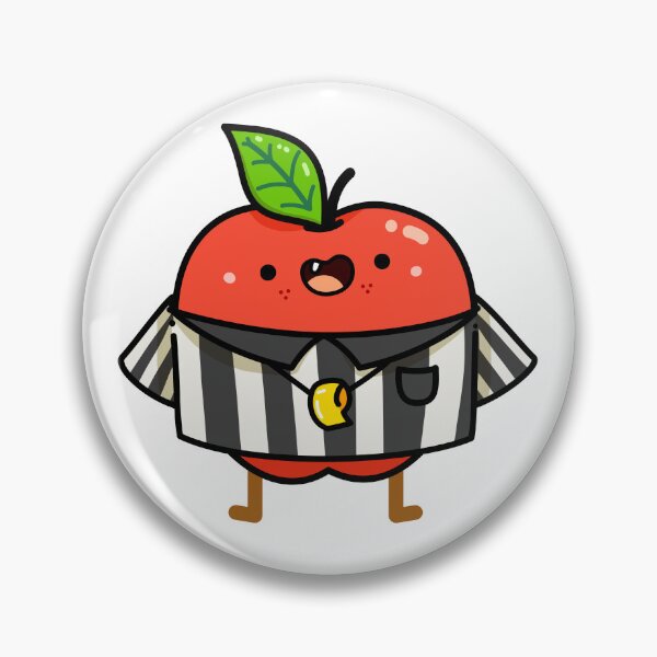 Item preview, Kawaii Apple Referee designed and sold by kawaiilife.