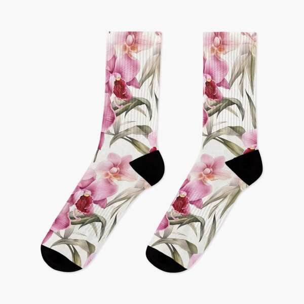 Item preview, Watercolor Orchid Pattern 21 designed and sold by DigitalPatternx.