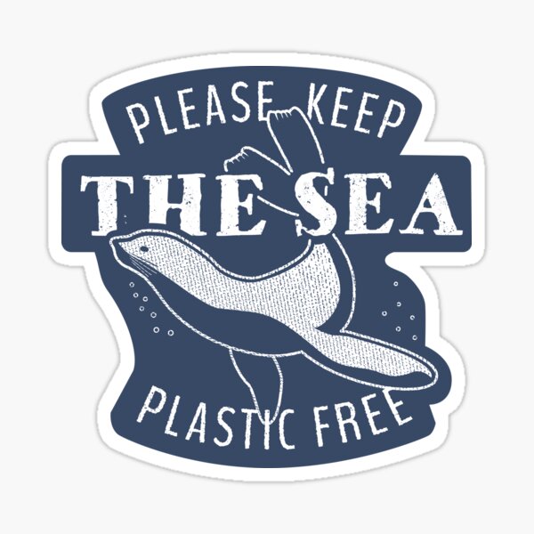 Item preview, Please Keep the Sea Plastic Free - Sealion designed and sold by Bangtees.