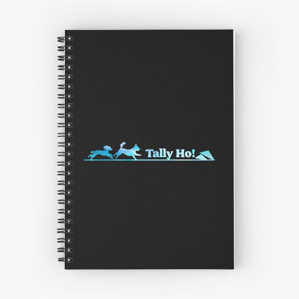 Item preview, Tally Ho! - Sasha and Nico Blue designed and sold by Jessica Schwing.